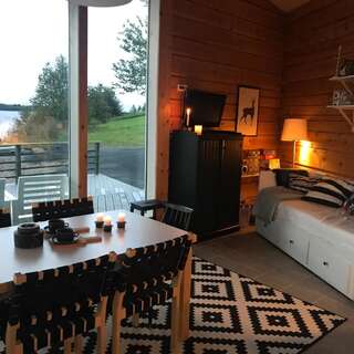 Дома для отпуска Riverside Cottage Aalto Borealis Кеминмаа Двухместный номер с 1 кроватью-6