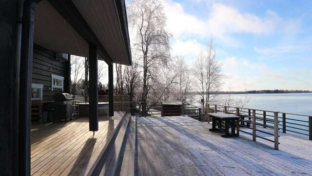 Дома для отпуска Riverside Cottage Aalto Borealis Кеминмаа-35
